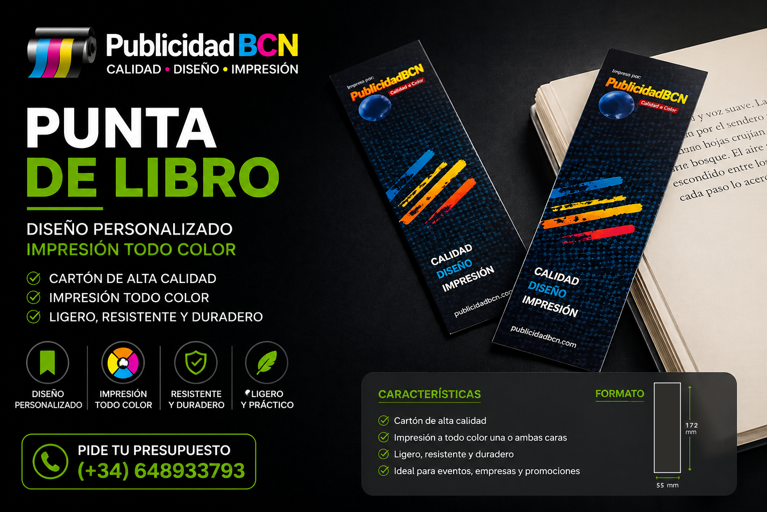 PUNTA DE LIBRO, SEÑALADOR